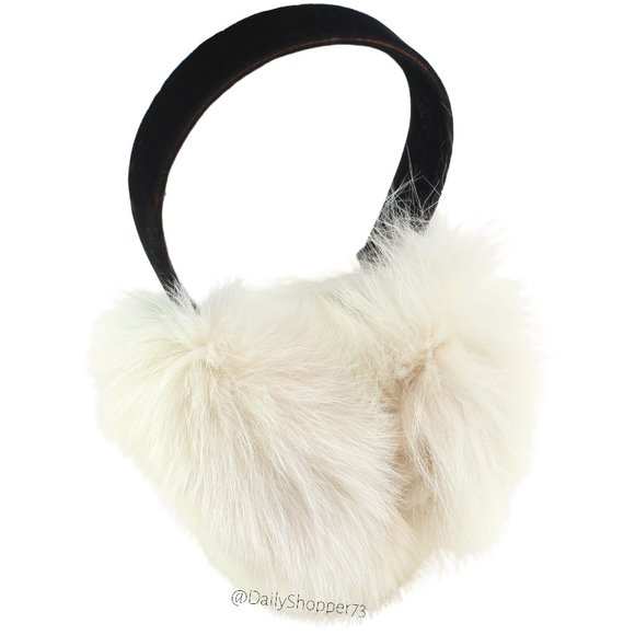 Vintage Accessories Vintage Womens Authentic Fox Fur Ear Muffs